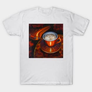 Still life with bicycle saddle T-Shirt